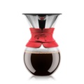 Kaffeebereiter mit Permanent-Kaffeefilter POUR OVER 1.0 L Rot Kaffeebereiter mit Permanent-Kaffeefilter POUR OVER 1.0 L Rot