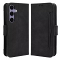 Cover-Discount - Galaxy S25 Etui viele Kartenfächer, Schwarz