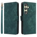 Cover-Discount - Galaxy S25 - Ledertasche mit RFID Blocker, Grün
