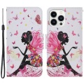 iPhone 15 Pro - Leder Etui Hülle Elfe