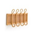 Wandgarderobe Malu Mit 4 Haken Unisex Beige ONE SIZE