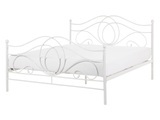 Bett mit Lattenrost aus Metall Rustikal LYRA Bett mit Lattenrost aus Metall Rustikal LYRA