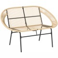 Outsunny - Gartenbank, One Size, Beige