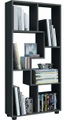 MID.YOU Standregal 60/119/20 cm schwarz , Blina , Holzwerkstoff , 60x119x20 cm , melaminharzbeschichtet,Nachbildung , 000657013906