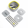 InnovaGoods - Selbstreinigender Mopp mit Wasserabscheider-Eimer, One Size, Taubengrau
