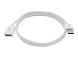 USB Extension Cable USB Kabel 1,2 m USB 2.0 USB A Weiß