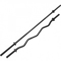 Gorilla sports, Langhantelstange Und Sz-curlstange Unisex Schwarz ONE SIZE