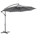 Outsunny - Sonnenschirme, One Size, Grau