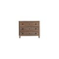 Kommode Aus Massiver Recycelter Pinie Emily Unisex Zimt ONE SIZE