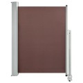 Diverse Hardware, Ausziehbare Seitenmarkise 100x300 cm Braun