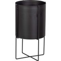 Pflanztopf Arda Metall schwarz 40