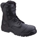 Sicherheitsschuhe Rigmaster, Leder Unisex Schwarz 37