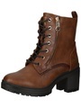 Stiefelette Damen Cognac 40