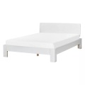 Beliani - Bett mit Lattenrost aus Kiefernholz Skandinavisch ROYAN, 140x200 cm, Weiss Bunt