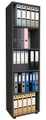 VCM, Holz Büro Stand Regal Bücher Ordner Aktenregal Ordnerregal Bücherregal Ulas 5f Holz Büro Stand Regal Bücher Ordner Aktenregal Ordnerregal Bücherregal Ulas 5f