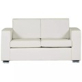 2 Sitzer Sofa aus Echtleder Industriell HELSINKI 2 Sitzer Sofa aus Echtleder Industriell HELSINKI