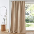 Blickdichter Vorhang Exurie Unisex Beige 140 x 250 cm