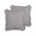 Kissen 2er Set aus Leinen Modern GLABRA Kissen 2er Set aus Leinen Modern GLABRA