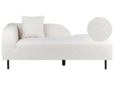 Chaiselongue aus Bouclé Modern LE CRAU Chaiselongue aus Bouclé Modern LE CRAU