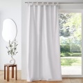 Vorhang Mit Schlaufen Scenario Unisex Weiss 135x220cm