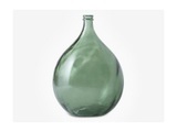 OZAIA, Vase SILICE Recyceltes Glas Olivgrün Vase SILICE Recyceltes Glas Olivgrün