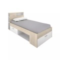Bett mit Stauraum Schubladen Naturfarben LEANDRE Bett mit Stauraum Schubladen Naturfarben LEANDRE