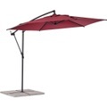 Ampelschirm Tropea anthrazit-Burgundy 300
