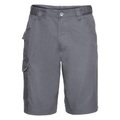 Workwear Twill Shorts Cargoshorts Unisex Grau W32