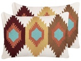 Kissen 2er Set aus Baumwolle Boho DANAPUR Kissen 2er Set aus Baumwolle Boho DANAPUR