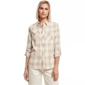 URBAN CLASSICS - Kariertes Flanellhemd für Frauen Turnup, Damen, Größe M