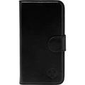JT Berlin - iPhone 13 Pro Max Echtleder Bookcase Hülle Kreuzberg (10761) - Schwarz