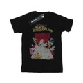 Alice In Wonderland Retro Poster Tshirt Unisex Schwarz 140/146