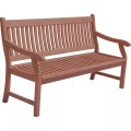 GARDEN PLEASURE Gartenbank »NEW JERSEY«, Eukalyptus, 158x90x68 cm, braun