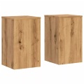 vidaXL Pflanzenständer 2 Stk. Artisan-Eiche 30x30x50 cm Holzwerkstoff