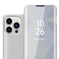 Hülle für iPhone 14 PRO Spiegel Standfunktion 360 Grad Schutz