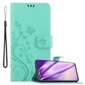 Hülle für Samsung Galaxy A8s Blumen Design Magnetverschluss