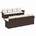 VidaXL - Garten-sofa poly-rattan, One Size, Braun