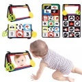 Activity-board - Baby-Spiegel-Spielzeug, faltbares Baby-Bauchspielzeug Baby-Geschenke, One Size, Multicolor