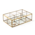 Aufbewahrungsbox Uyova Mit Fächern Unisex Messing ONE SIZE