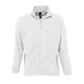 Outdoor Fleece Jacke North Herren Weiss XXL