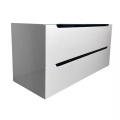 Waschbeckenunterschrank hängend - Weiß - B120 x H57 cm - SELITA Waschbeckenunterschrank hängend - Weiß - B120 x H57 cm - SELITA