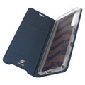 Dux Ducis - Sony Xperia 10 III Flip Wallet Cover Leder Tasche - Dunkelblau
