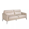Angel cerda, 3-Sitzer-Sofa aus em Leder und Stahl 3-Sitzer-Sofa aus em Leder und Stahl