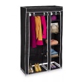 B2X, B2X - Großer Stoffkleiderschrank mit Kleiderstange, 69cm