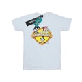 Logo Crest Tshirt Herren Weiss 5XL