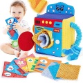 Activity-board, Activity-board - Baby Spielzeug 6 Monate Tissue Box 6-12 mit Sensorischen, One Size, Multicolor