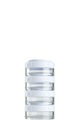 Blender Bottle, BlenderBottle GoStak 40ml 4Pak, White