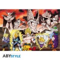 Dragon Ball Group Cell Arc Poster multicolor