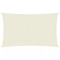 vidaXL Sonnensegel 160 g/m² Creme 5x8 m HDPE
