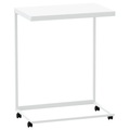 vidaXL Beistelltisch mit Rollen Weiß 55x35x70 cm Holzwerkstoff